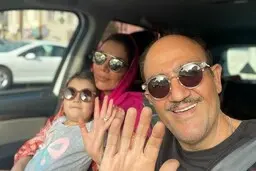 مهران غفوریان: با احترام به همه سلبریتی‌ها من خواستم دخترم در ایران به دنیا بیاید+ویدئو