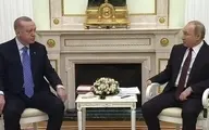 اردوغان در کنار پوتین از اجرای آتش بس خبر داد