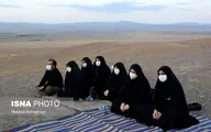 برگزاری تاسوعا و عاشورای حسینی درصحرا+(تصاویر) 