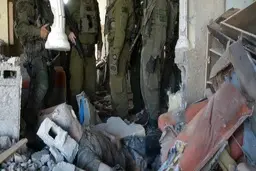 تصاویر عملیات شناسایی جسد فرمانده حماس در غزه منتشر شد