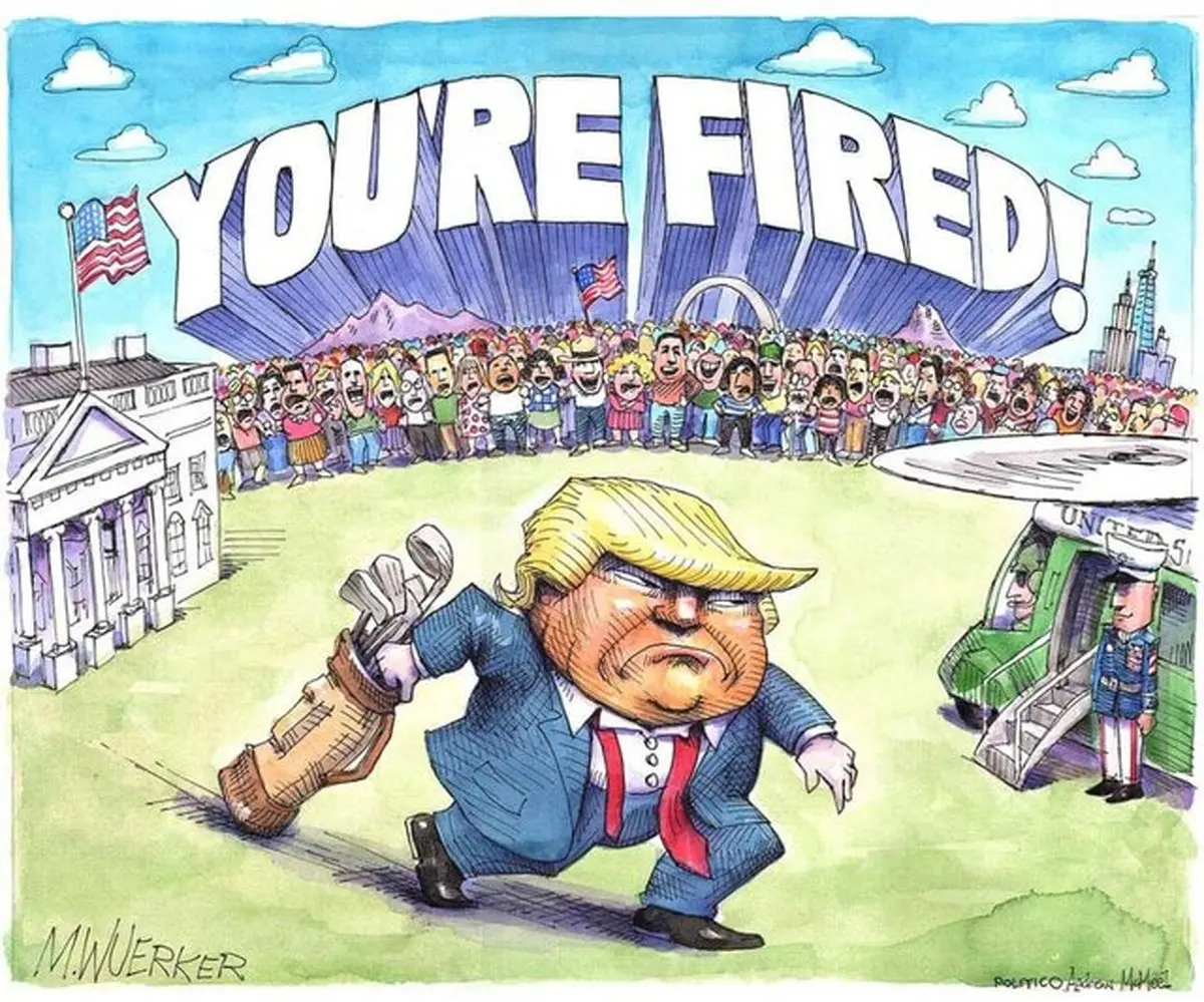 خیزش کاریکاتوریست‌ها علیه ترامپ