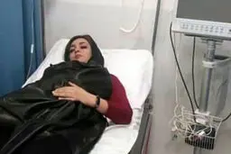 تصادف هولناک در یزد بانوی کشتی ایران را راهی بیمارستان کرد + عکس