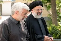 رئیسی از جلیلی تشکر کرد| تشکر رئیسی از تصمیم بهنگام جلیلی