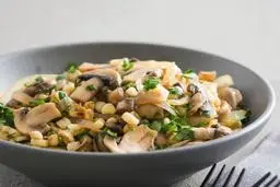 سالاد قارچ و ذرت | اگه رژیمی این سالاد مخصوص خودته+ویدئو