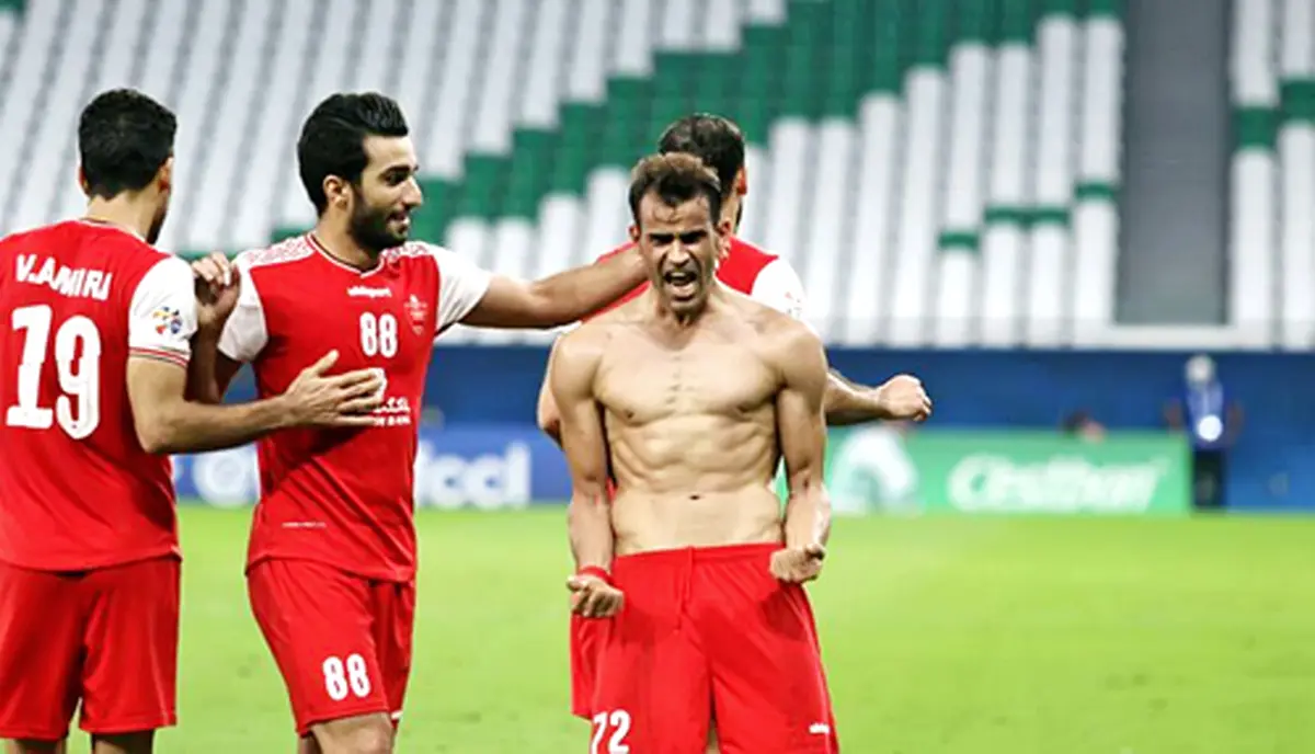 راز سانسور «سیکس‌پک» مهاجم پرسپولیس در تلویزیون