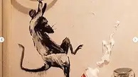 حضور موش‌ها در نقاشی جدید بنکسی نقاش سرشناس