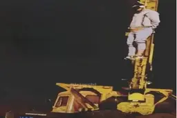 اولین تصویر منتشر شده از اعدام مجید رضا رهنورد