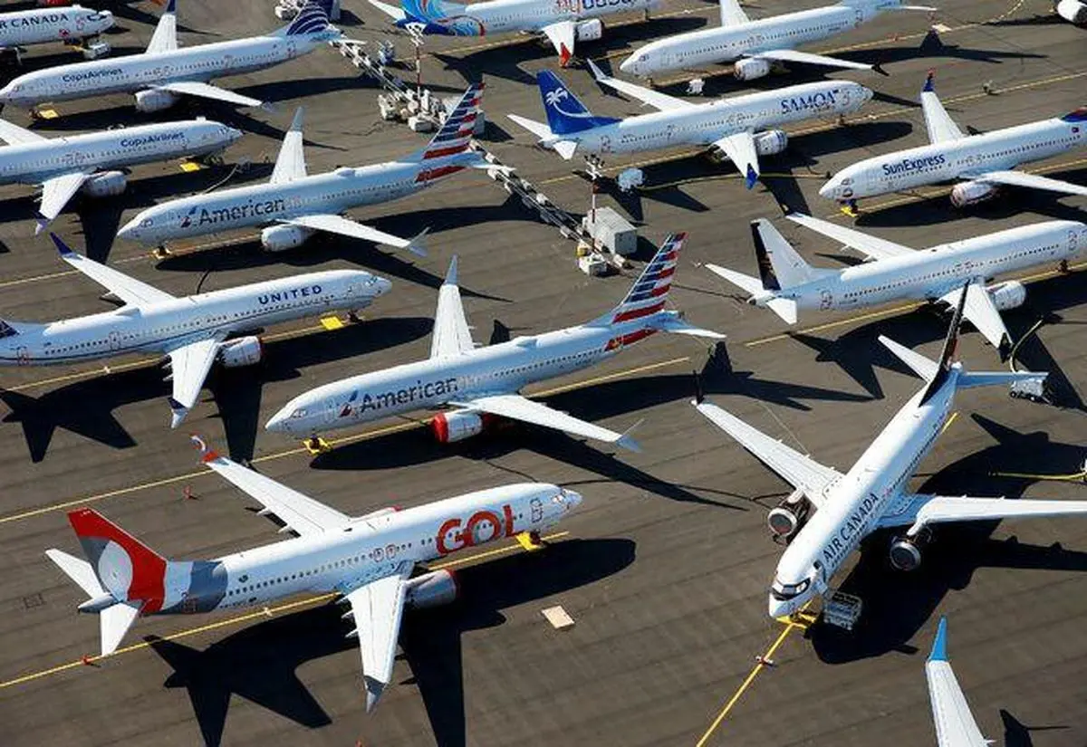 دو سوم هواپیماهای جهان به دلیل بحران پاندمی کرونا زمین‌گیر شده است