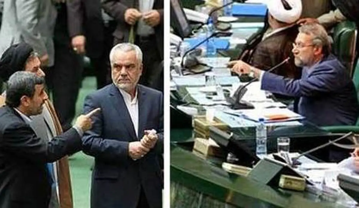 احتمال کاندیداتوری لاریجانی و احمدی‌نژاد 