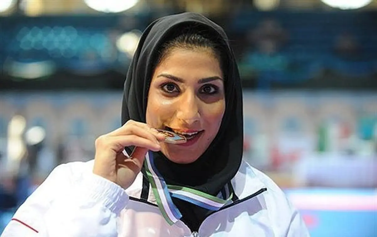 یک زن ایرانی مجوز حضور در المپیک را گرفت
