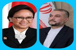 تماس تلفنی امیرعبداللهیان با وزیرخارجه اندونزی