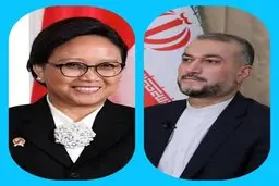 تماس تلفنی امیرعبداللهیان با وزیرخارجه اندونزی