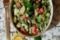 سالاد معروف رستوران مسلم |رسپی سالاد معروف رستوران مسلم 