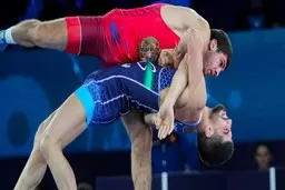 
تیم ملی کشتی فرنگی ایران نایب قهرمان آسیا شد
