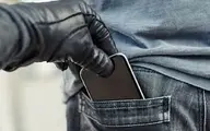 لحظه وحشتناک موبایل‌قاپی در خیابان کریم‌خان تهران!+ویدئو