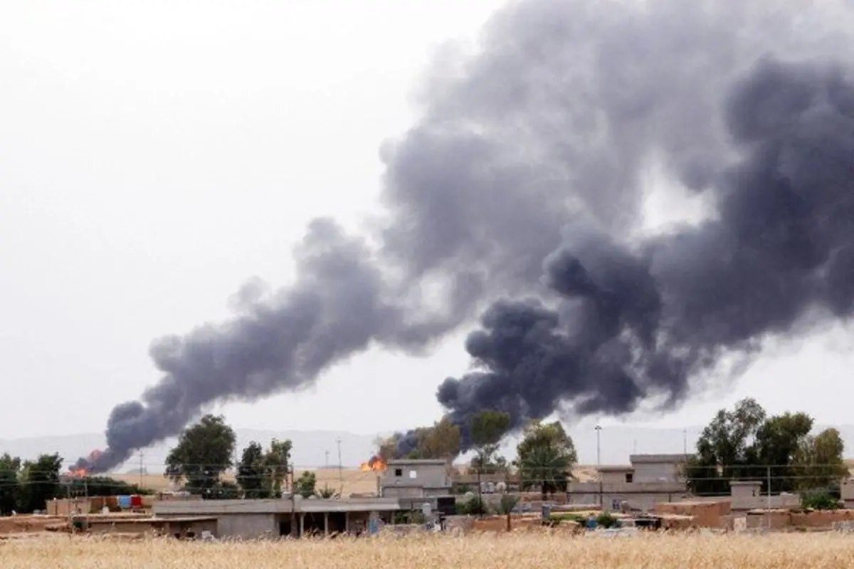 حمله راکتی به پایگاه نظامیان آمریکا در کرکوک عراق