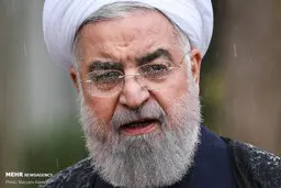 یک «آخیش» از ته دل بعد از خیس شدن روحانی 