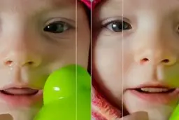 فیلمبرداری متفاوت گلکسی S23 اولترا از نوزاد 7 ماهه | این چه دندون‌های ترسناکیه؟! + عکس