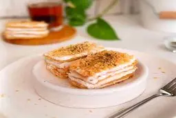 دیگه لازم نیست برای شیرینی ناپلئونی تا قنادی بری! | خودت با این روش ساده توی خونه استاد درست کردن شیرینی ناپلئونی شو | طرز تهیه شیرینی ناپلئونی + ویدئو