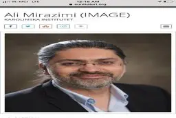 تصویر میکروبیولوژیست ایرانی که نخستین داروی ضد ویروس کرونای دنیا را ساخته