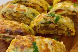 برای مهمونیات رولت سیب زمینی و گوشت درست کن | طرز تهیه رولت سیب زمینی و گوشت