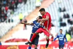 گل اول استقلال به پرسپولیس | دربی پایتخت با تساوی تمام شد+ویدئو