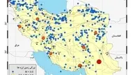 
 در آذرماه ۱۴۰۰ تعداد ۷۰۱ زمین‌لرزه ثبت شد