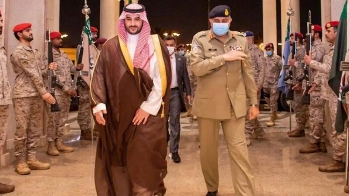 ولیعهد عربستان از دیدار با رئیس ستاد مشترک ارتش پاکستان خودداری کرد