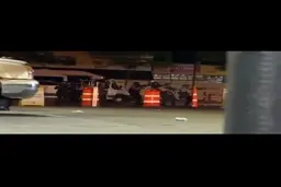 برخورد خشن پلیس با خبرنگار در اعتراضات آمریکا+فیلم