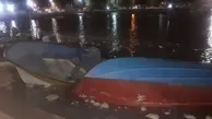 غرق شدن چند قایق در بوشهر بر اثر مَد ناگهانی دریا 