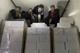 کشف ۳۸ پناهجو در یک کامیون یخچال‌دار در اتریش 