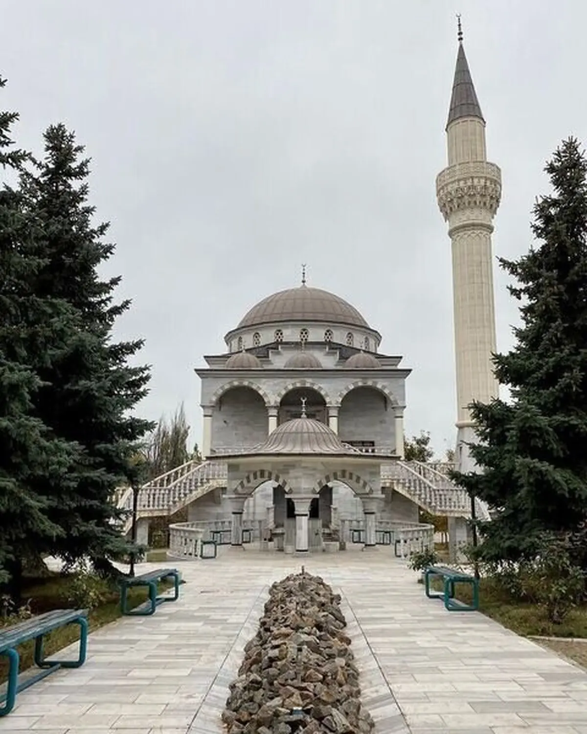 بمباران مسجد سلطان سلیمان در اکراین از سوی روسیه