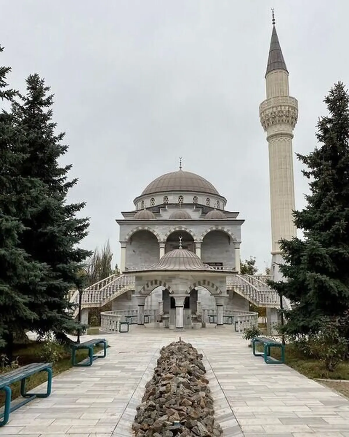 بمباران مسجد سلطان سلیمان در اکراین از سوی روسیه