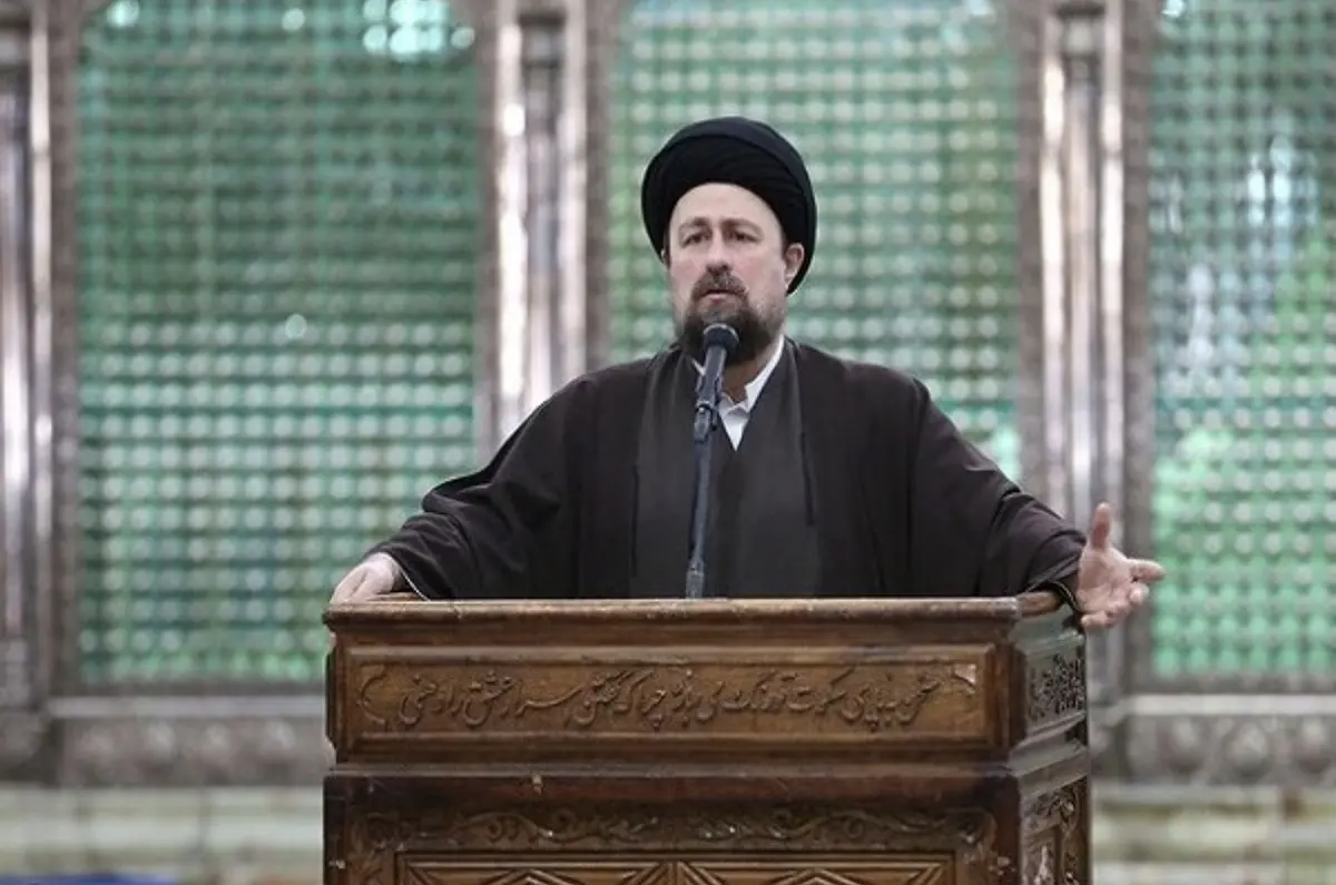 سید حسن خمینی: امام می دانست وقتی مردم پشت یک حکومت باشد، دنیا حریف آن نمی شود