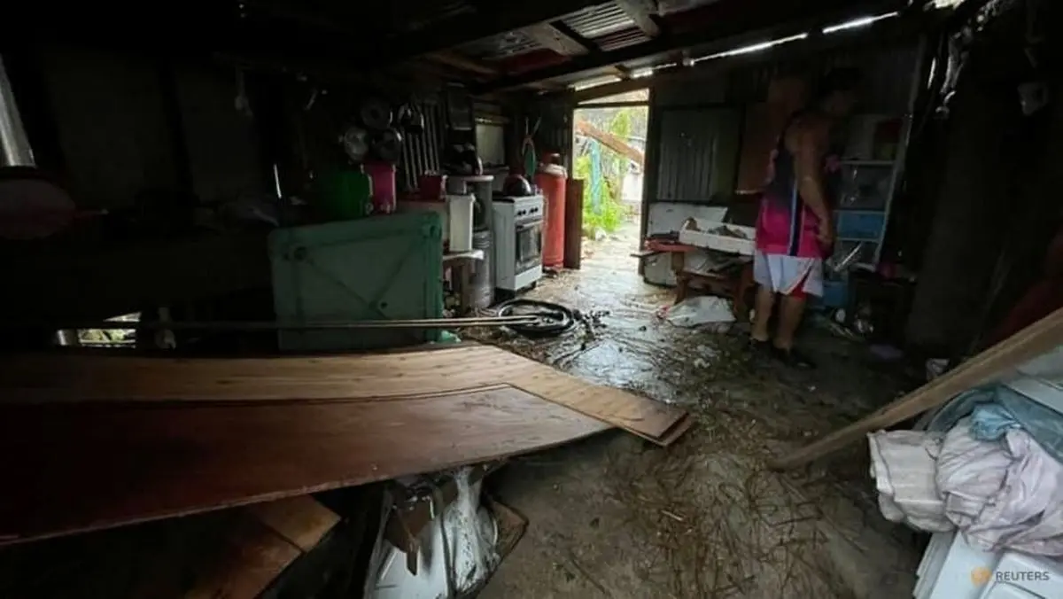 طوفان شدید باعث جاری شدن سیل در فیلیپین شد