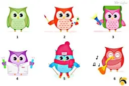 تست شخصیت شناسی: کدام جغد را انتخاب می کنید؟