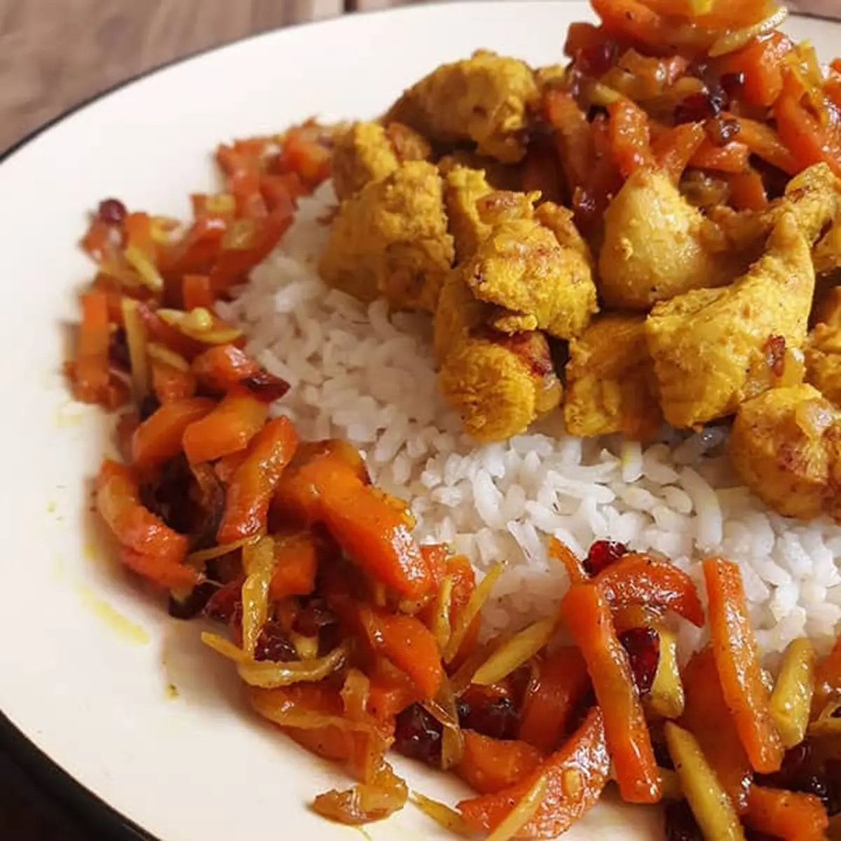هویج پلو به روش رزا منتظمی درست کن | طرز تهیه هویج پلو مجلسی و خوشمزه 