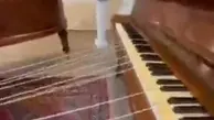پیانونوازی از راه دور!+ویدئو