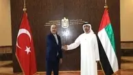 وزیر خارجه ترکیه با همتای اماراتی خود دیدار کرد