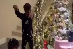 جشن تعیین جنسیت فرزند جدبد کریستیانو رونالدو+ویدئو