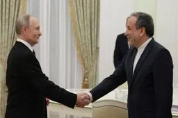 عراقچی: از حمایت روسیه از مسیر دیپلماسی استقبال می‌کنیم