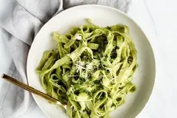 غذایی عالی برای گیاهخواران | آموزش ساده پخت اسپاگتی اسفناج