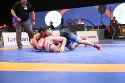 چهارمین طلای ایران بر گردن نماینده کهنه‌کار ایران + ویدئو