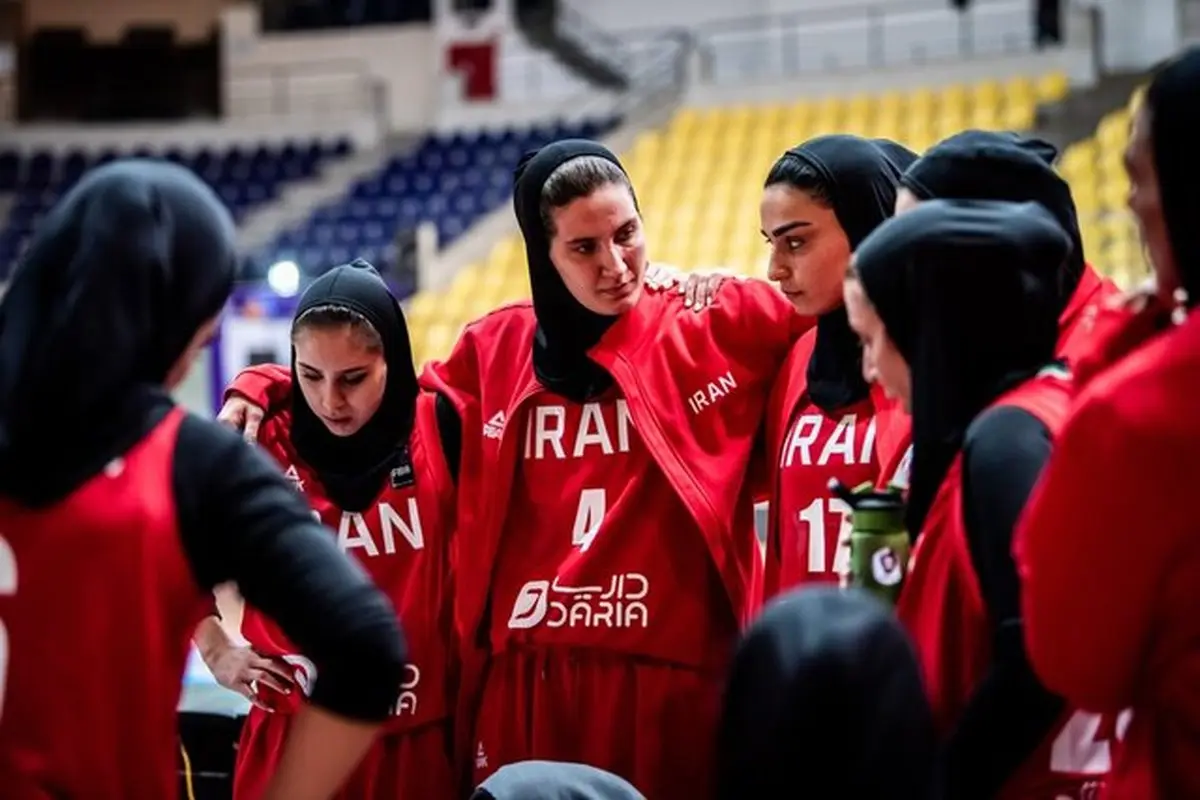 اندونزی حریف زنان بسکتبال ایران در کاپ آسیا شد