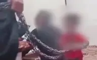 صحنه غمگین کودک آزاری در عجب شیر| پدر کودک آزار بازداشت شد