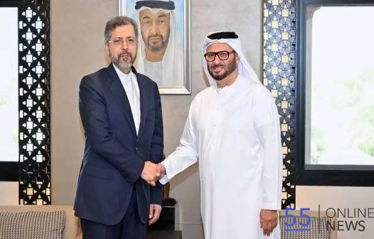 دیدار و گفتگوی دیپلمات‌های ارشد ایران و امارات در ابوظبی