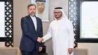 دیدار و گفتگوی دیپلمات‌های ارشد ایران و امارات در ابوظبی
