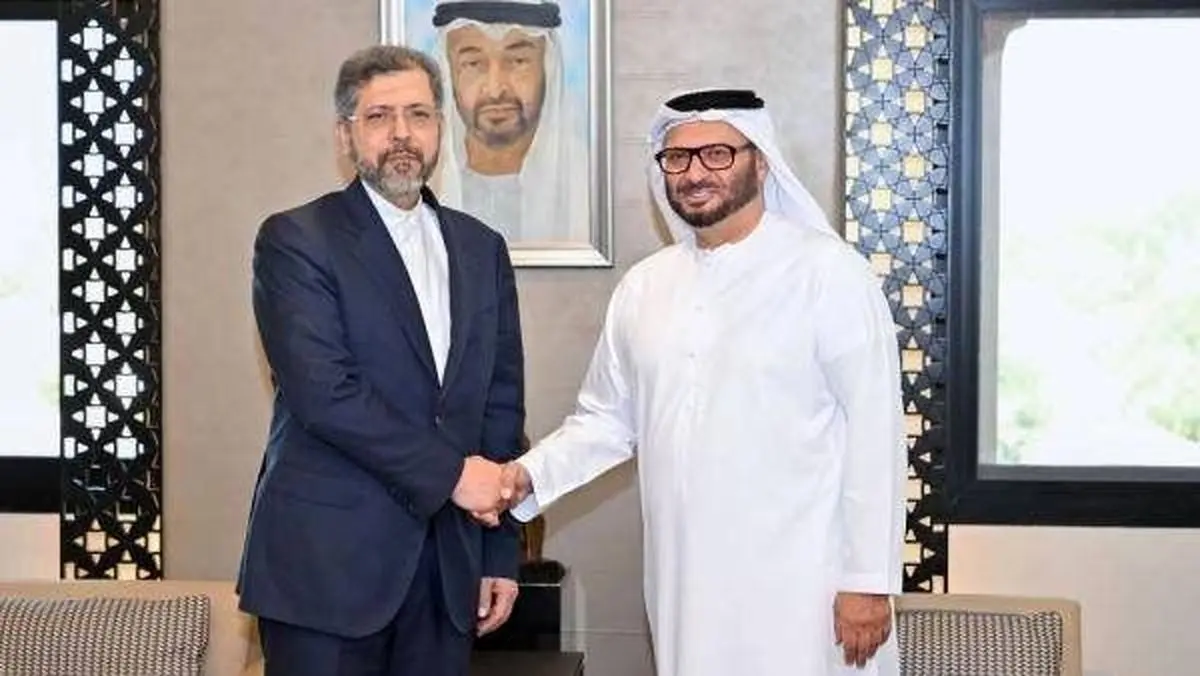 دیدار و گفتگوی دیپلمات‌های ارشد ایران و امارات در ابوظبی