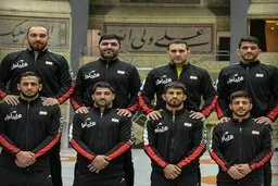 کشتی ایران نایب قهرمان شد