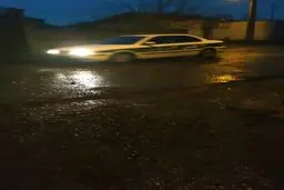 بارش شدید باران در خمام گیلان ساعتی قبل+ویدئو 